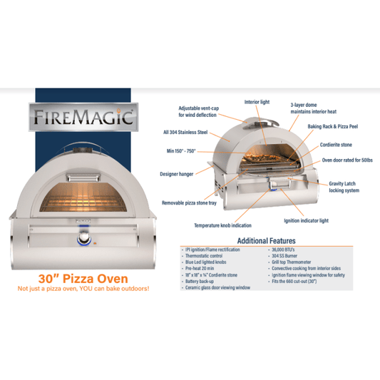 Firemagic Built-In Pizza Oven 5600(P)