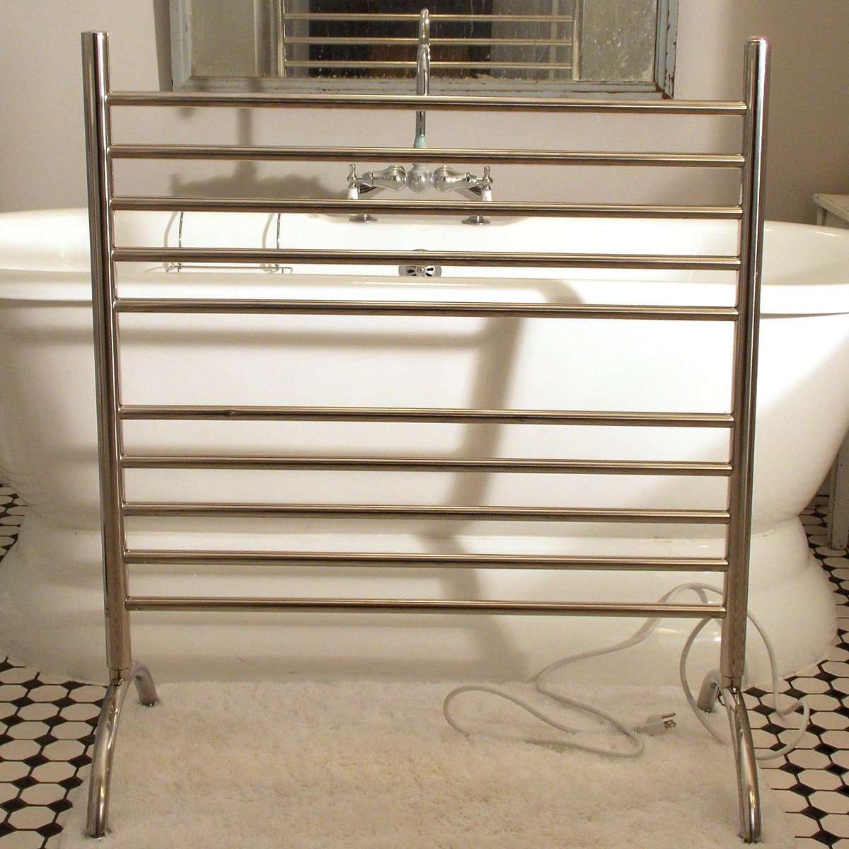 Amba 33" Solo-33 Plug in Freestanding Towel Warmer- 33"w x 38"h