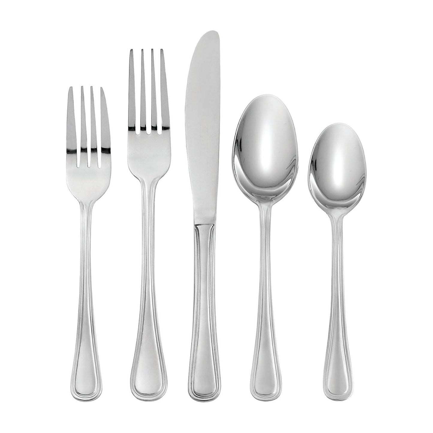 Oneida Hollis 20 Piece Everyday Flatware Set