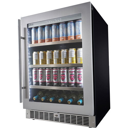 Danby Silhouette Saxony | 24" Wide Integrated Beverage Center | Holds 126 Cans & 6 Bottles