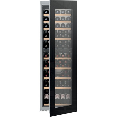 Liebherr 24" Wide Built-In Wine Cabinet | 83 Bottle Capacity | Black Trim Glass Door