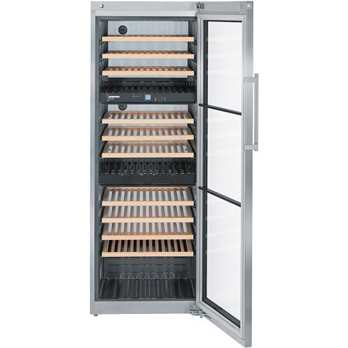 Liebherr 28" Wide Freestanding Wine Cabinet | Holds 178 Bottles | Triple Zone