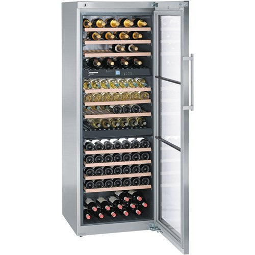 Liebherr 28" Wide Freestanding Wine Cabinet | Holds 178 Bottles | Triple Zone