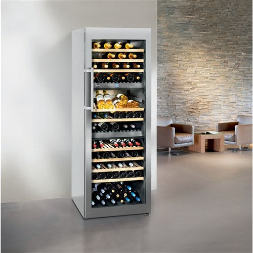 Liebherr 28" Wide Freestanding Wine Cabinet | Holds 178 Bottles | Triple Zone
