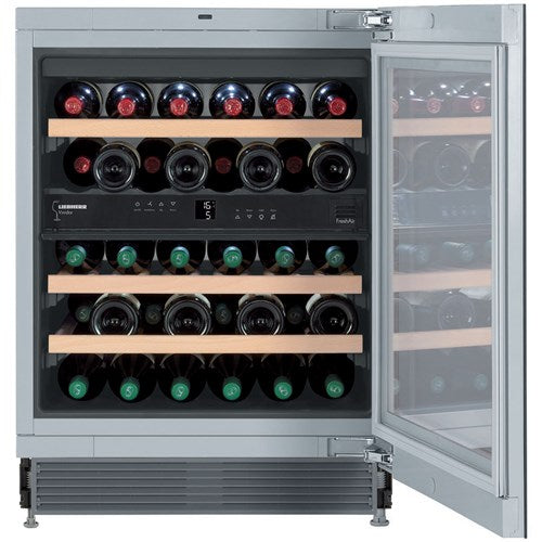 Liebherr 24" Wide Under-Counter Wine Cabinet | Dual Zone | Holds 34 Bottles