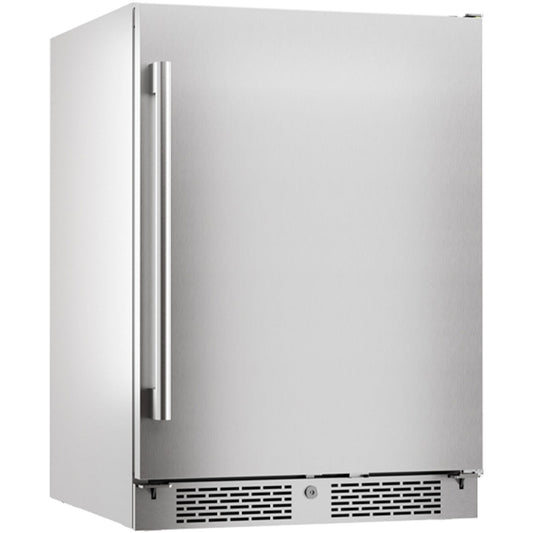 Zephyr Presrv 24" Single Zone Outdoor Beverage Cooler | Holds 136 Cans | PRB24C01AS-OD