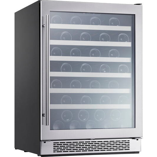 Zephyr Presrv 24" Single Zone Wine Cooler | Holds 53 Bottles | PRW24C01BG