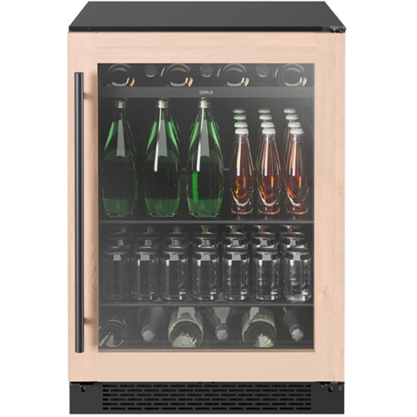 Zephyr Presrv™ 24" Wide, Single Zone Beverage Center, Holds 112 Cans- Panel Ready
