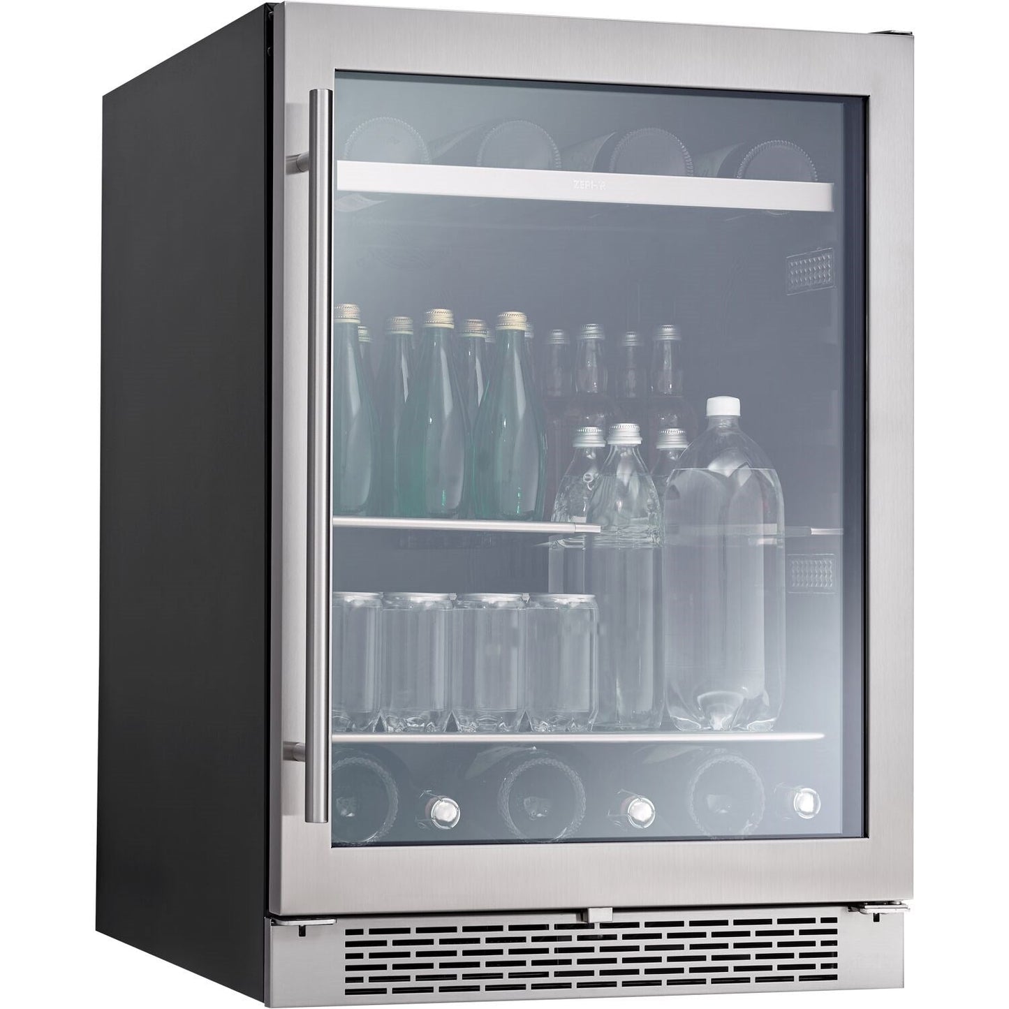 Zephyr Presrv™ 24" Wide, Single Zone Beverage Cooler Reversible Door lock, ADA Compliant- Stainless Steel