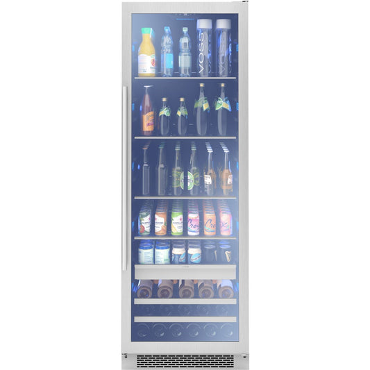 Zephyr Presrv™ 24" Wide, Full Size Single Zone Beverage Cooler- Holds 168 Cans
