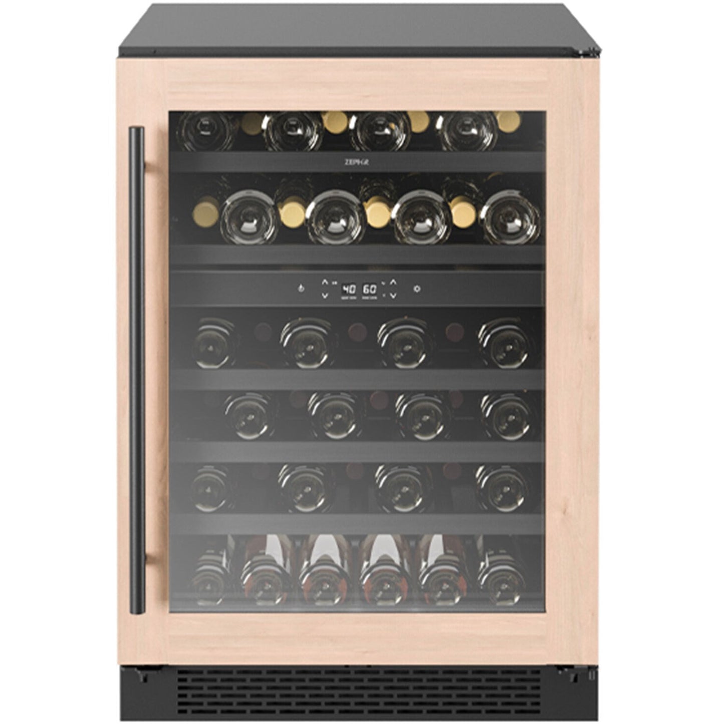 Zephyr Presrv™ 24" Wide, 45 Bottle Dual Zone Wine Cooler- Custom Panel Ready