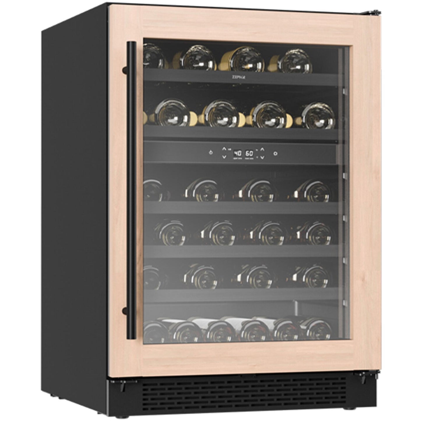 Zephyr Presrv™ 24" Wide, 45 Bottle Dual Zone Wine Cooler- Custom Panel Ready