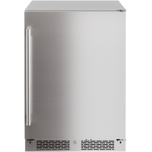 Zephyr Presrv 24" Single Zone Outdoor Beverage Cooler | Holds 136 Cans | PRB24C01AS-OD