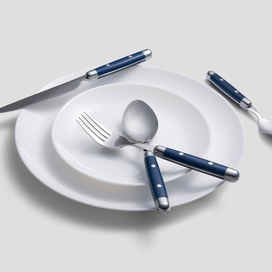 Jubilee Blue 16-Piece Flatware Set