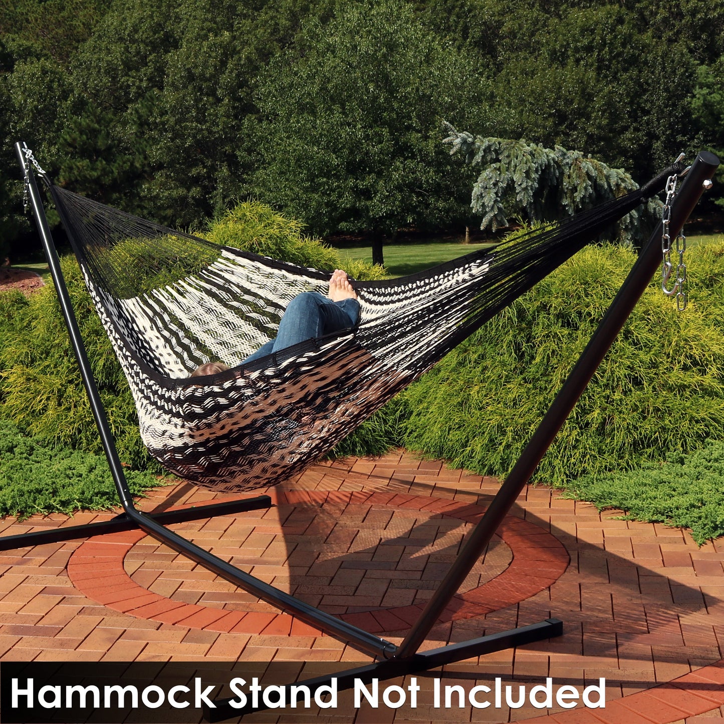 Handwoven XXL Mayan Hammock | Family Size | Thick Cotton Cord