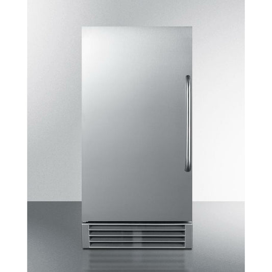 Summit 15" Wide, Commercial Approved Outdoor Ice Maker - Makes 50 lbs of Ice  (ADA Compliant)