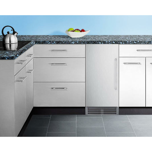 Summit 15" Wide | Outdoor Ice Maker | Commercial Approved | Makes 50 lbs of Ice (ADA Compliant)