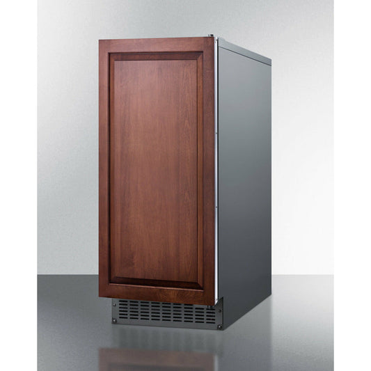 Summit 15" Wide, Indoor/Outdoor Ice Maker (Custom Panel Ready)