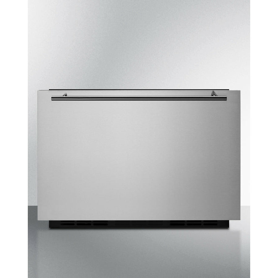 Summit 24" Wide, Built-In Refrigerator Drawer (Customer Panel Ready)