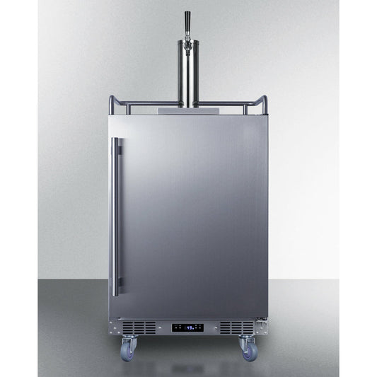 Summit 24" Wide, Single Tap Outdoor Beer Kegerator