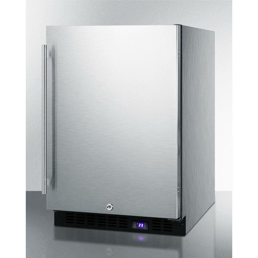 Summit 24" Wide, Outdoor Freezer (Stainless Steel)