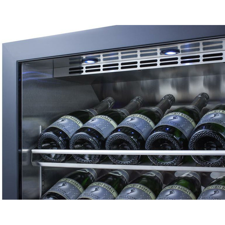 Summit 24" Wide, Single Zone Outdoor Wine Cooler, Commercial Approved