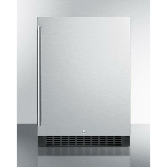 Summit 24" Wide, Outdoor Refrigerator (Stainless Steel)
