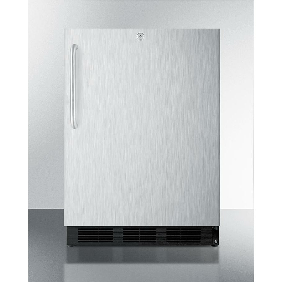 Summit 24" Wide, Outdoor Refrigerator, ADA Compliant, Commercial Approved (Stainless Steel)