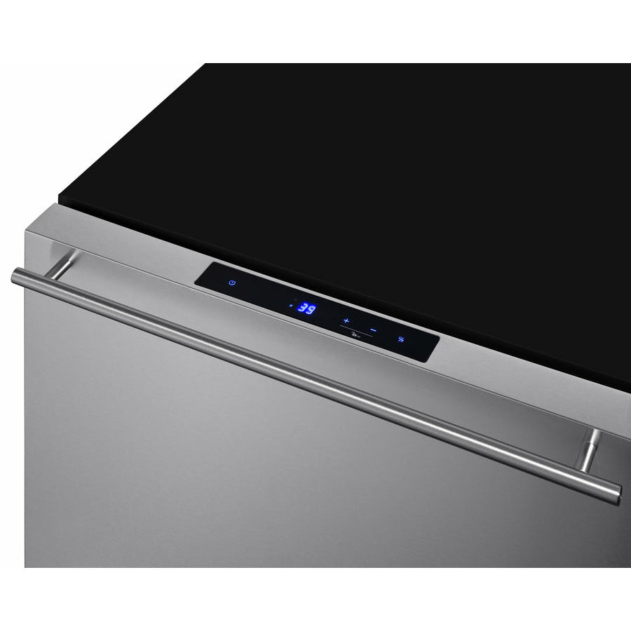 Summit 21.5" Wide, Built-In Refrigerator Drawer (Customer Panel Ready)