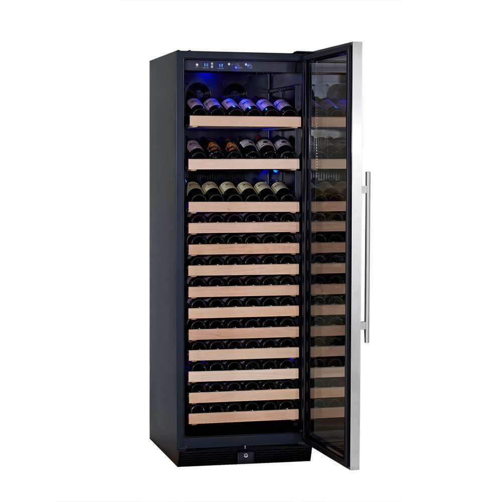 KingsBottle 24” Wide 166 Bottle Single Zone Wine Cooler | KBU170WX