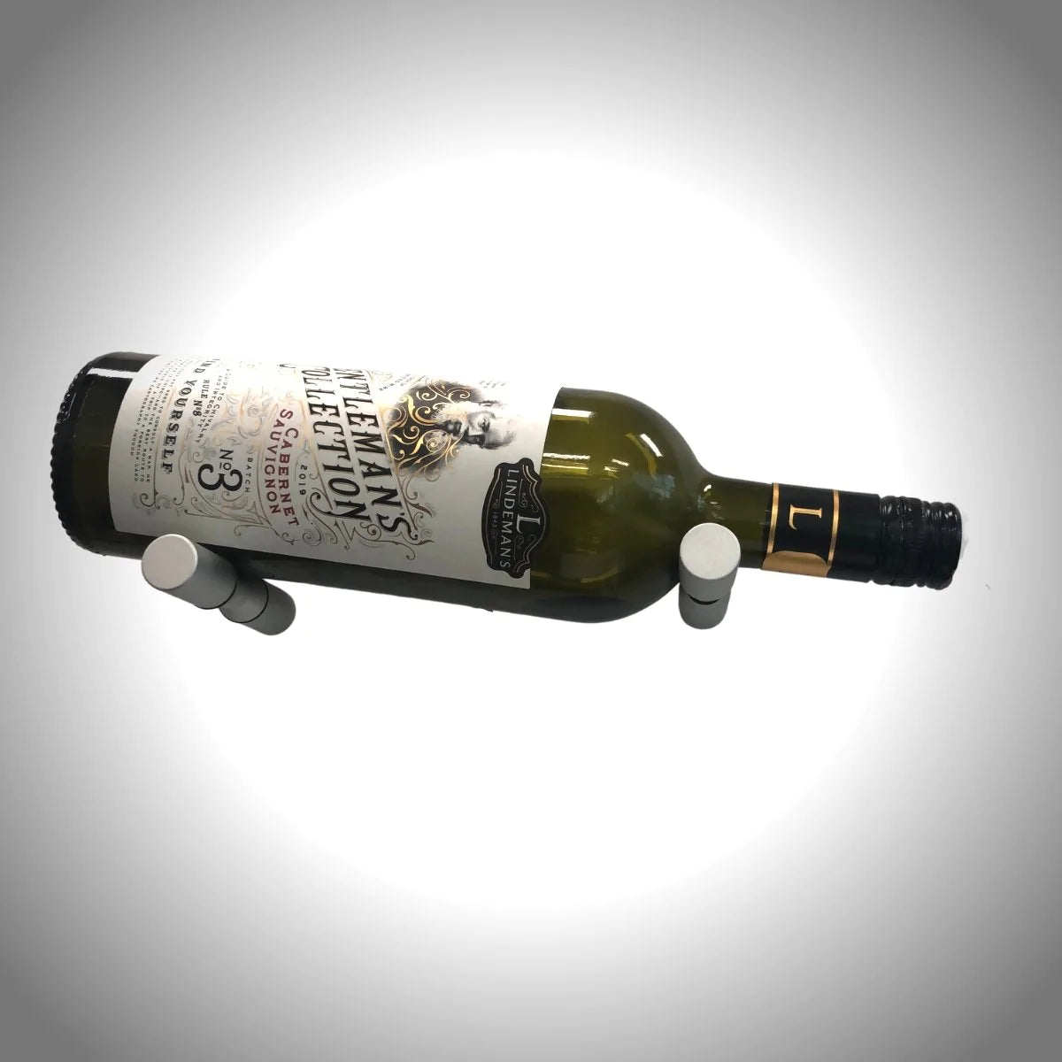 Wall Mounted Wine Peg Set | 1-Bottle Label-Forward Display