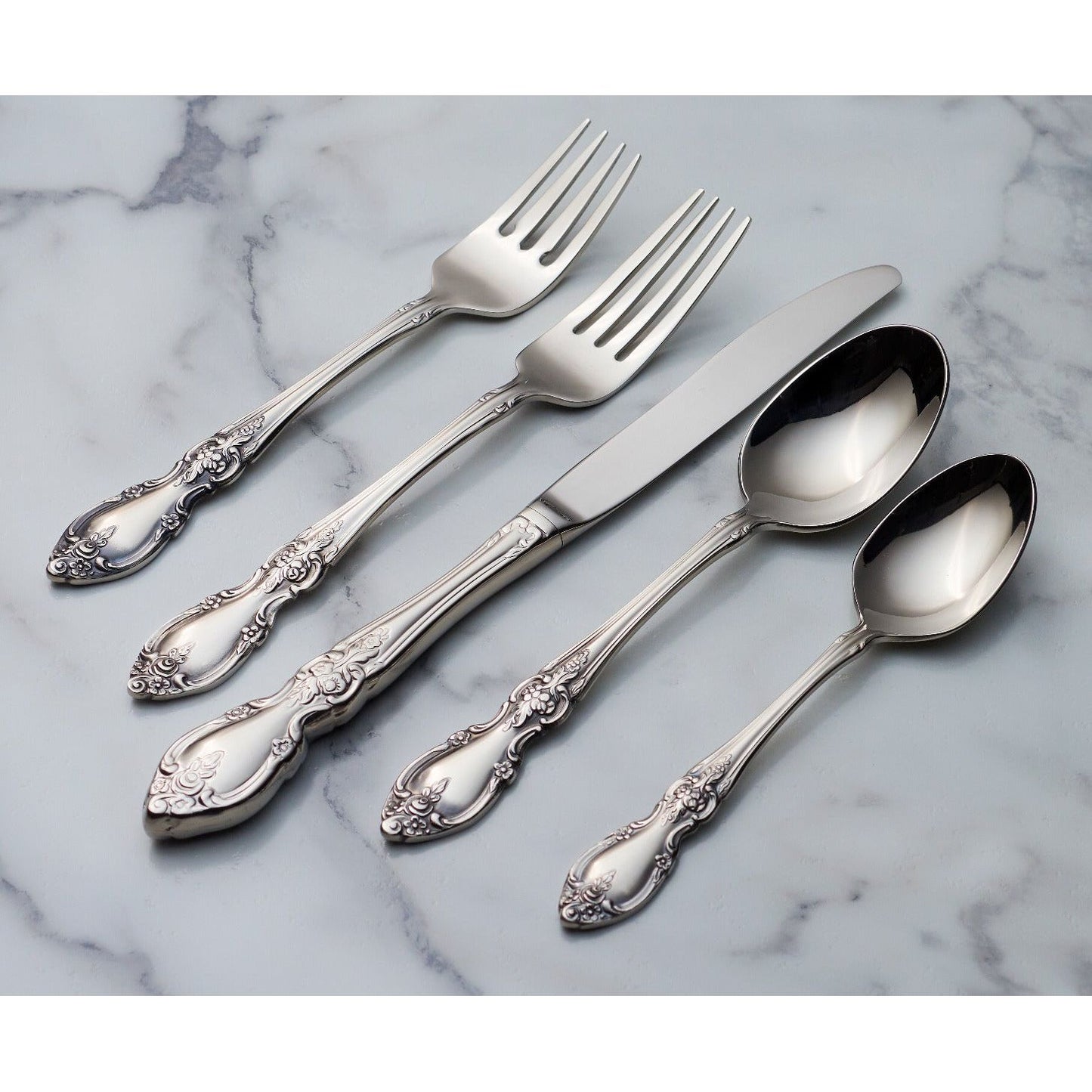 Oneida Louisiana 5 Piece Fine Flatware Place Setting