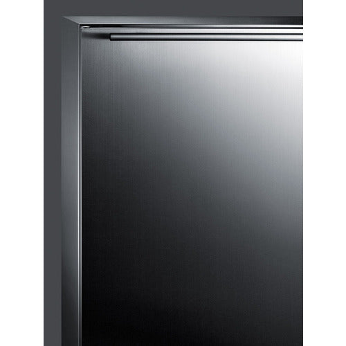 Summit Outdoor, 24" Wide All-Refrigerator and Beverage Center- Stainless Steel