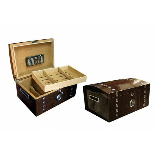 Montgomery Desktop Cigar Humidor | Lift Out Tray | Holds 150 Cigars