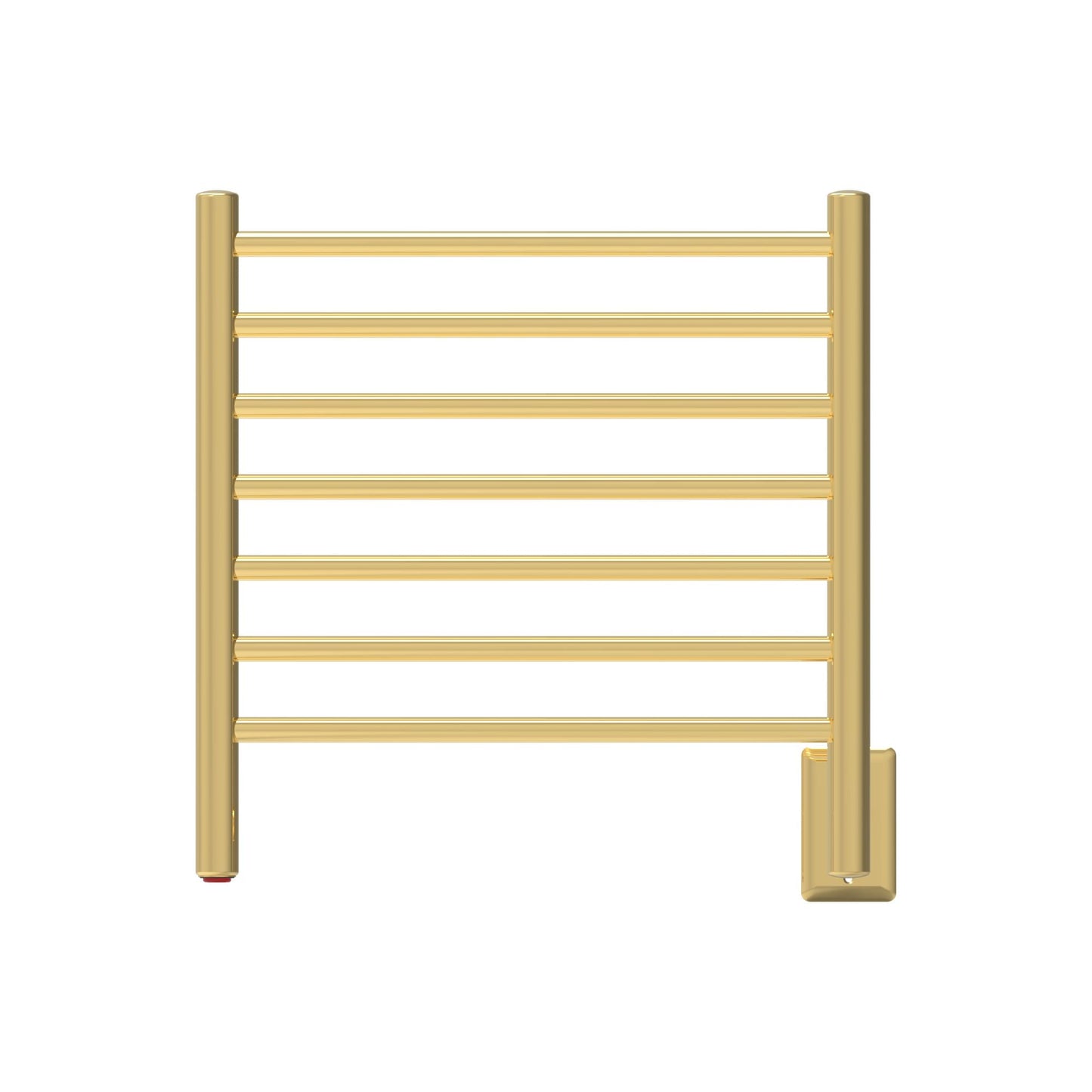 Amba Radiant Small Straight Hardwired or Plug-In Wall Mounted Towel Warmer - 20.375"w x 21.25"h