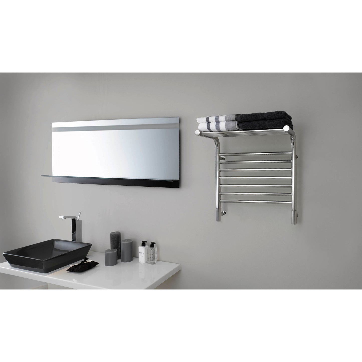 Amba Jeeves M Shelf Hardwired Towel Warmer - 20.5"w x 22"h