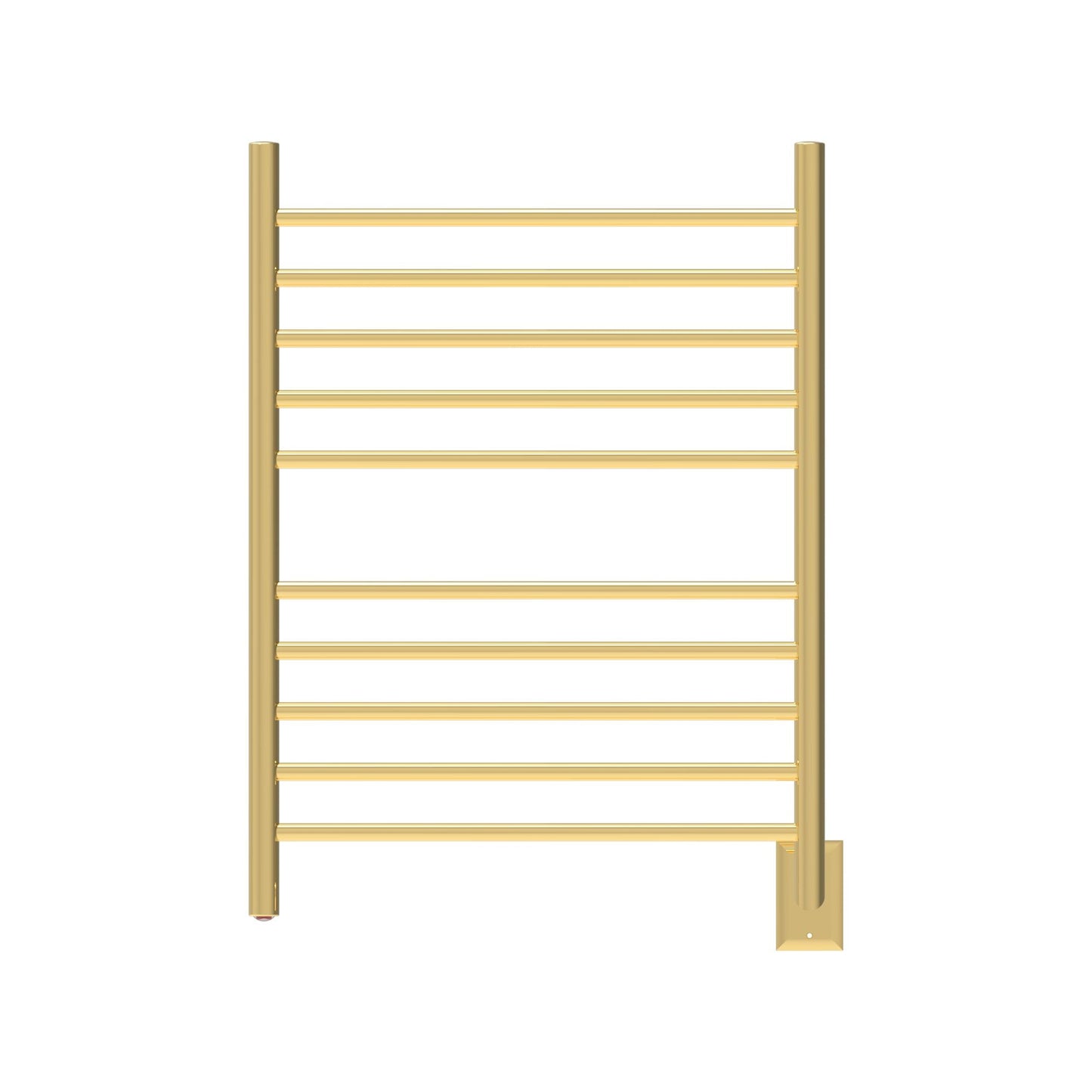 Amba Radiant 10 Bar Straight Hardwired Electric Towel Warmer - 23.75"w x 31.5"h