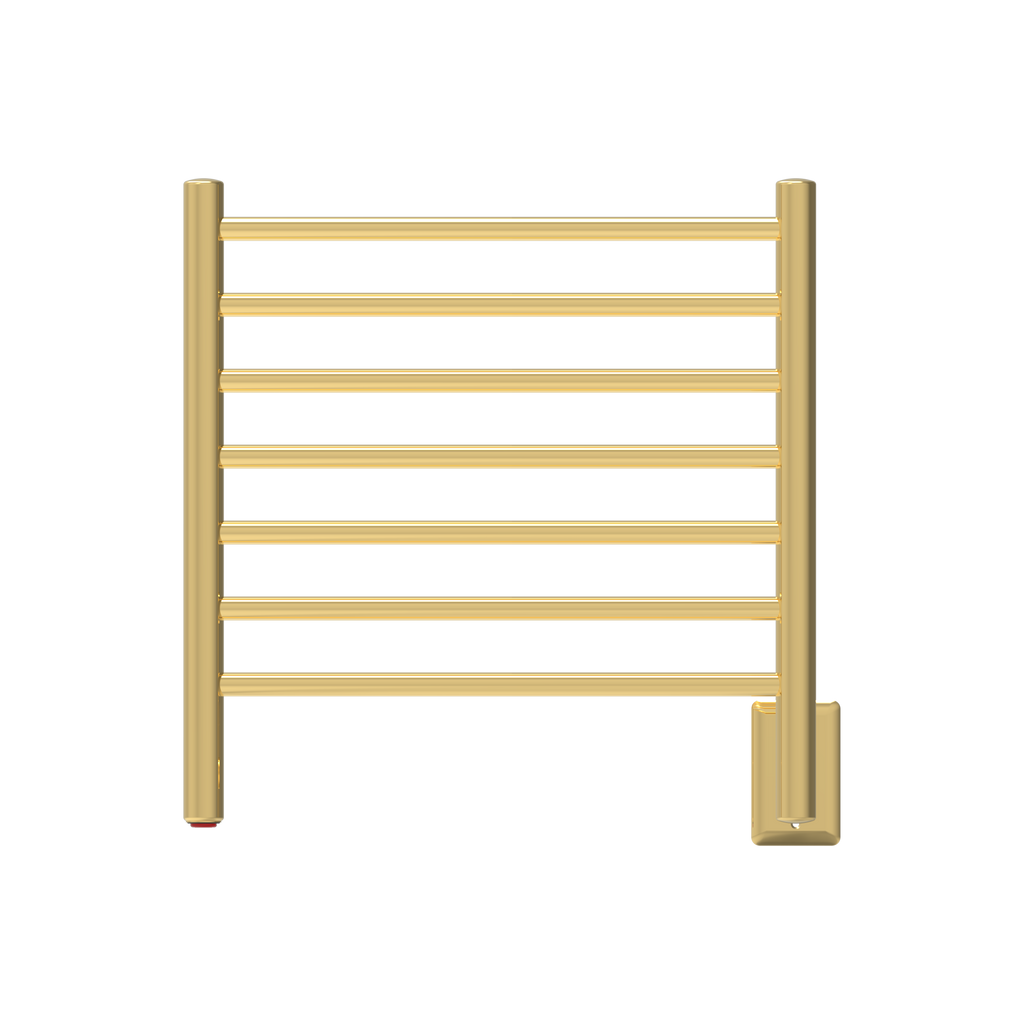 Amba Radiant Small Straight Hardwired or Plug-In Wall Mounted Towel Warmer - 20.375