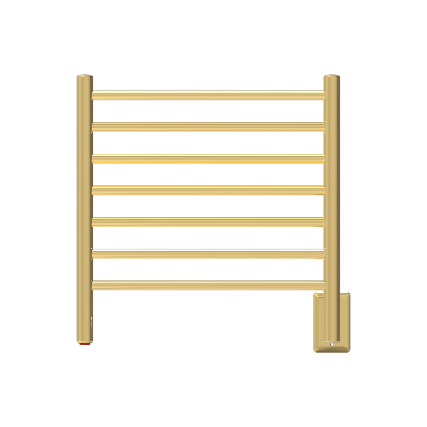 Amba Radiant Small Straight Hardwired or Plug-In Wall Mounted Towel Warmer - 20.375"w x 21.25"h