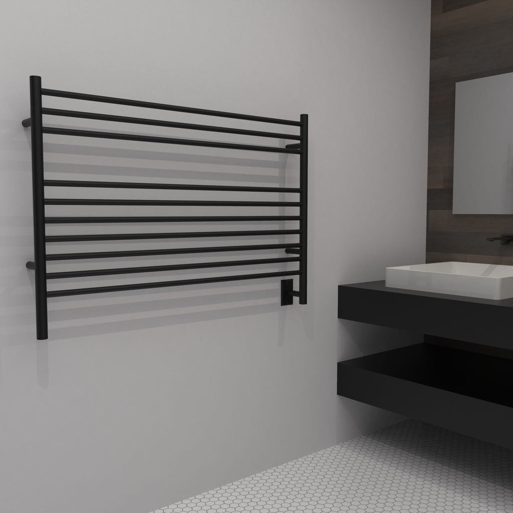 Amba Jeeves L Straight Hardwired Towel Warmer - 39.5