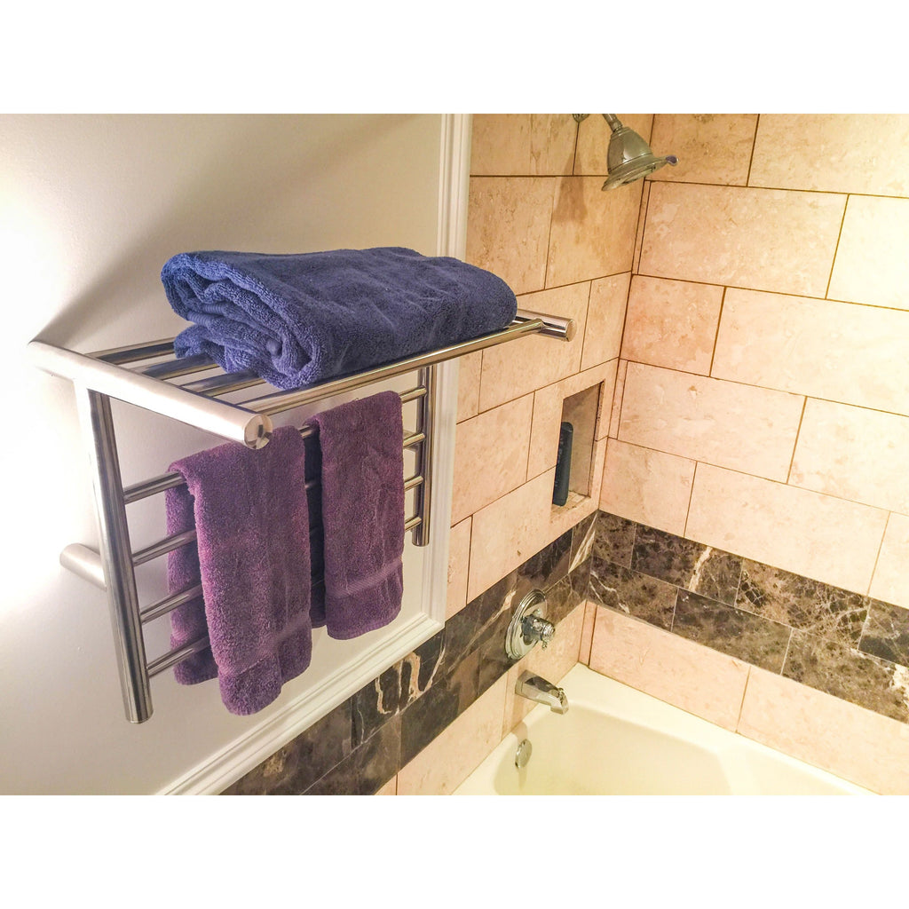 Amba Radiant Shelf Hardwired & Plug in Towel Warmer - 23 5/8