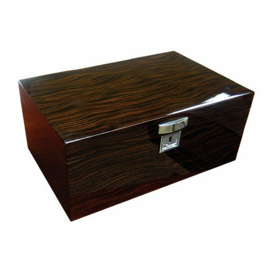Princeton Desktop Cigar Humidor w/  Lift Out Tray- Holds 130 Cigars
