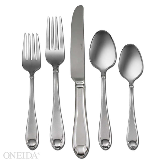 Oneida Satin Garnet 65 Piece Fine Flatware Set