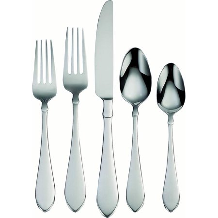 Oneida Satin Vertex 20 Piece Everyday Flatware Set