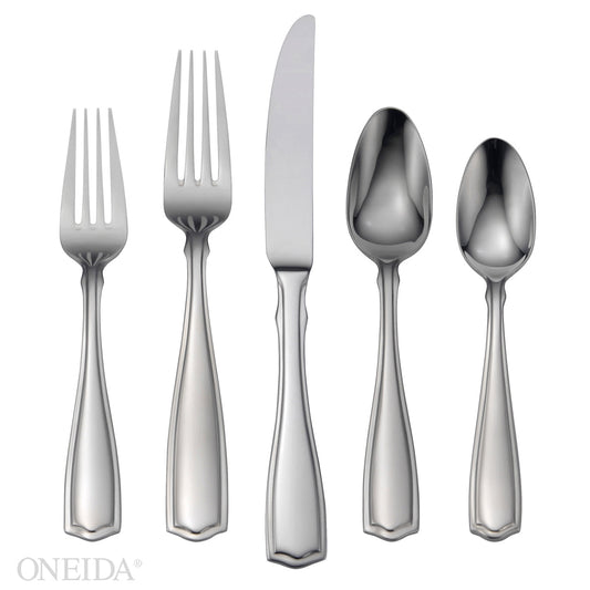 Oneida Carolina 65 Piece Fine Flatware Set