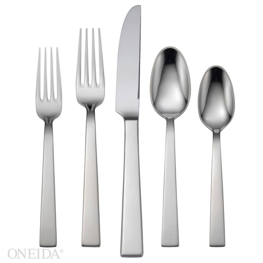 Oneida Aero 5 Piece Fine Flatware Place Setting