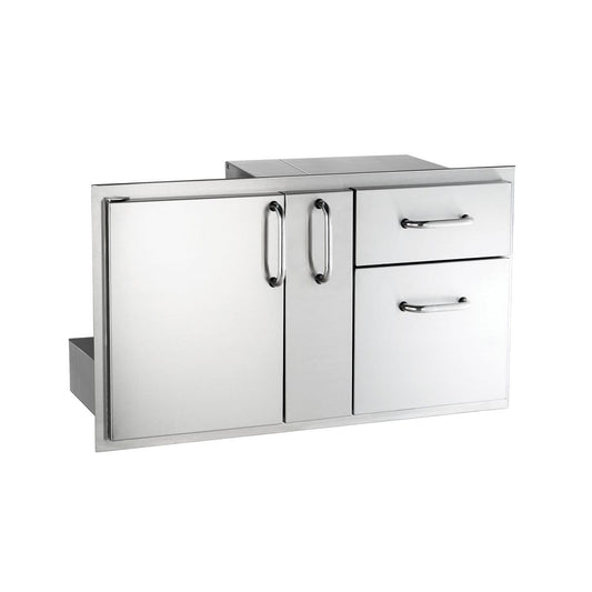 AOG Door with Double Drawer and Platter Storage