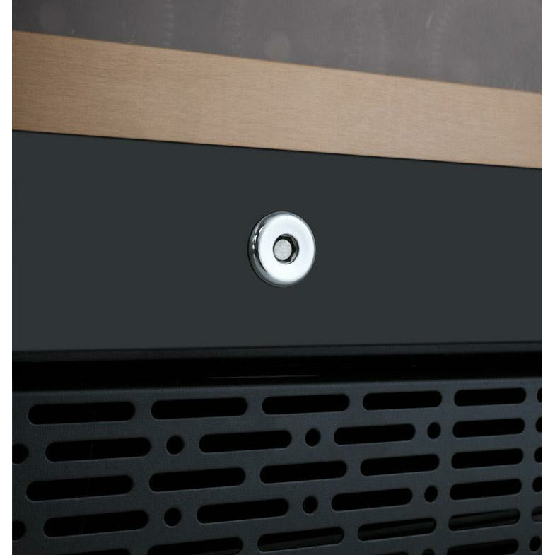 Allavino 47” Wide | 112 Bottle Dual Zone Side-by-Side Wine Cooler | Tru-Vino Technology and FlexCount II Shelving