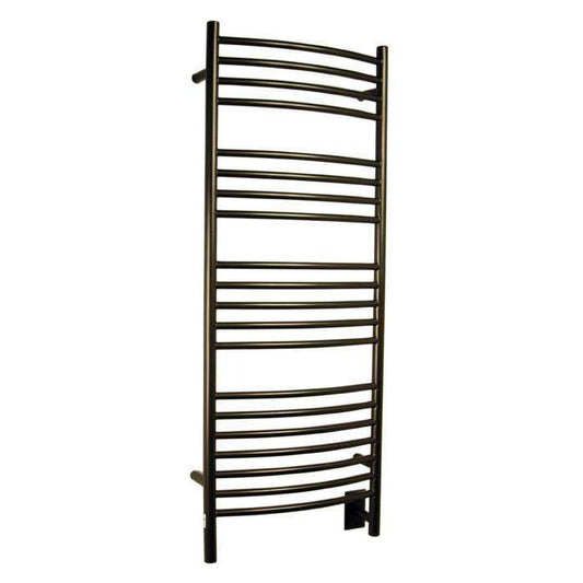 Amba Jeeves D Curved Hardwired Towel Warmer - 20.5"w x 53"h