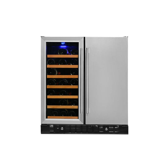 Smith & Hanks 30" Dual Zone Wine and Beverage Center Combo | BEV176SD